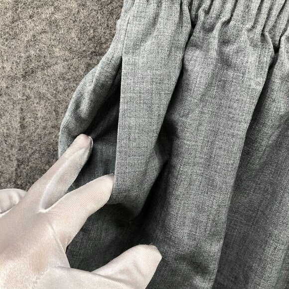 J. Crew Sidewalk Skirt Womens 6 Gray Mini Pull On Lined Formal - Picture 4 of 10